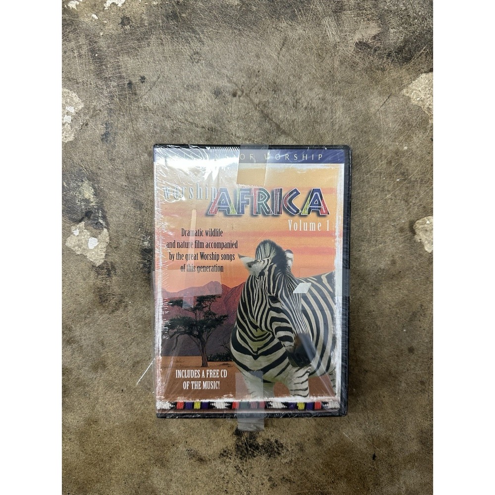 NWT Visions For Worship Africa Volume 1 DVD Music Video Wildlife Nature Film